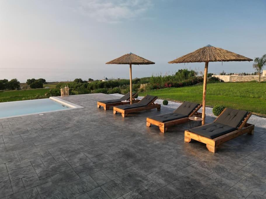 Blue Harmony Villa Dhrámia Zewnętrze zdjęcie